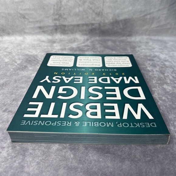 WEBSITE Design Made Easy 2019 by Richard N. Williams NEW - Picture 6 of 7